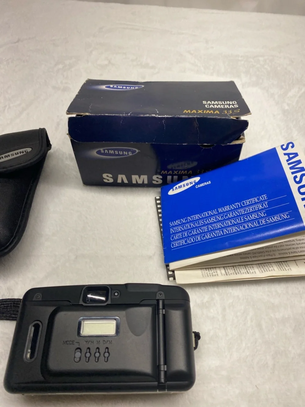 Samsung Maxima 33s Film Camera Needs Battery Not Tested